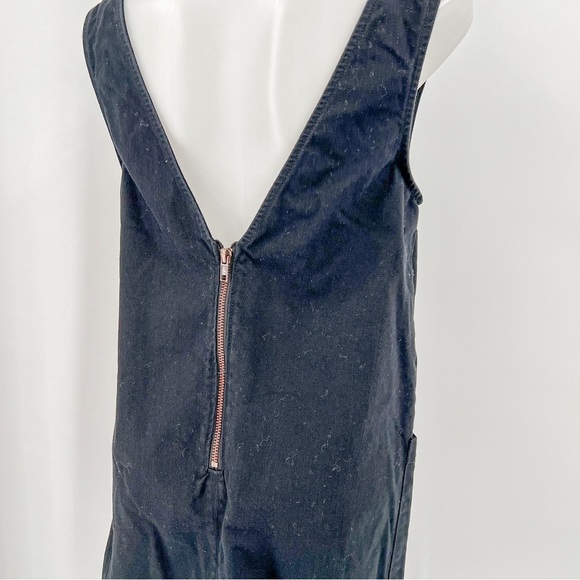 Free People Black V-Neck Jean Dress - Picture 6 of 7